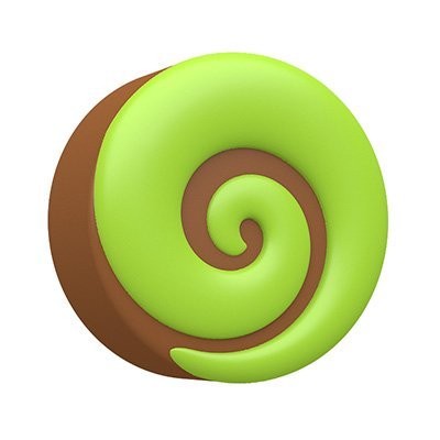 SpinningLeaf Koru Greenshoots Sandwich Cookie Mold N3