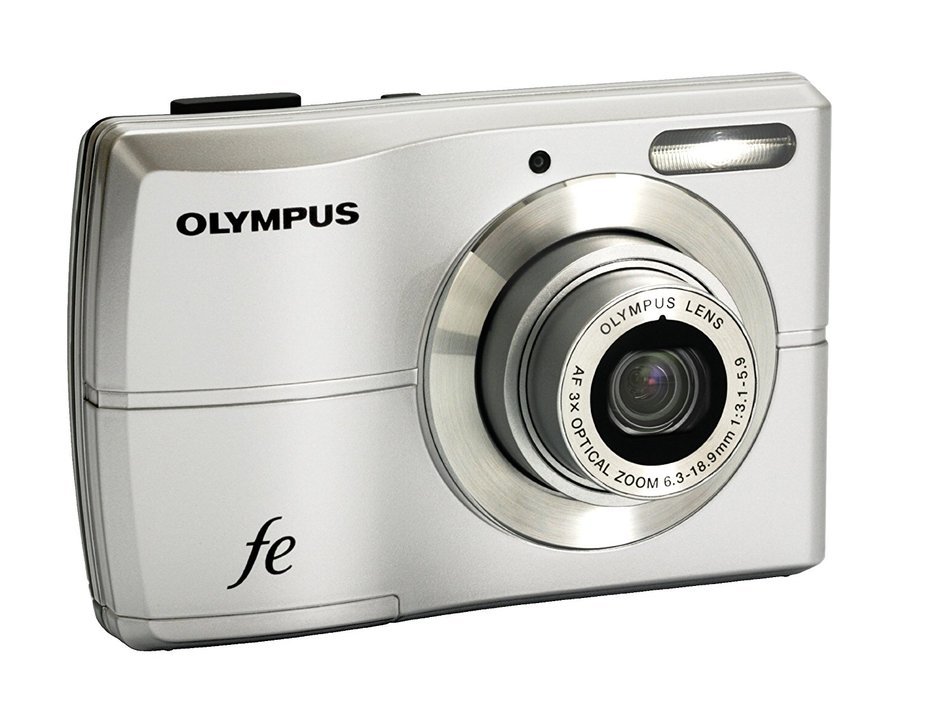 Olympus FE-26 12MP Digital Camera with 3x Optical Zoom and 2.7 inch LCD (Silver) N3