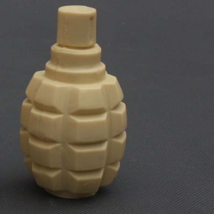 Funshowcase 3D Hand Grenade Pineapple Silicone Cake Decorating Mold, for Fondant Cake Decoration, Cupcake Topper... N2