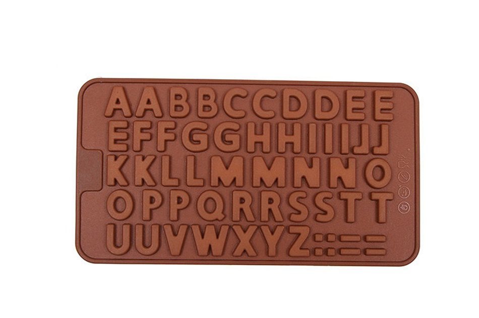 Yunko Alphabet Letter Ice Cube Mold Chocolate Candy Sugar Mold Cake ...