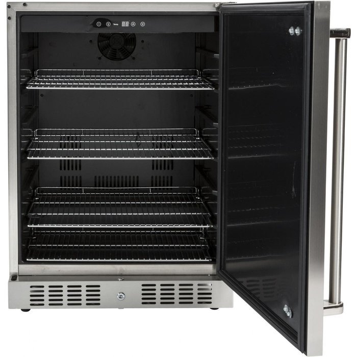 Coyote 24-inch 5.5 Cu. Ft. Right Hinge Outdoor Stainless Steel Compact Refrigerator - Ul Approved - C1bir24-r N2