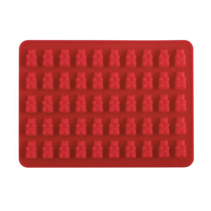 Gummy Bears Molds, Newcomdigi Silicone Gummy Bears Molds 50 Mini Gummy Candy Bears or Healthy Sugar Free Gummy... N3
