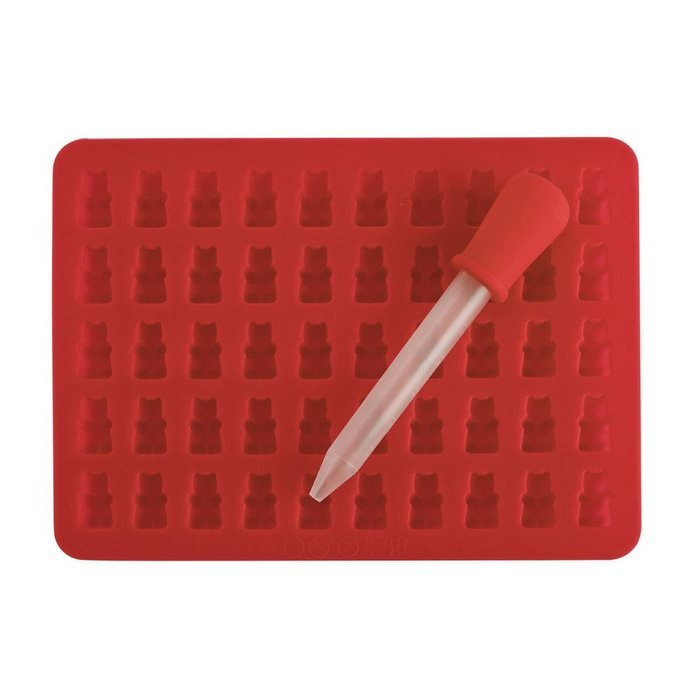 Gummy Bears Molds, Newcomdigi Silicone Gummy Bears Molds 50 Mini Gummy Candy Bears or Healthy Sugar Free Gummy... N4