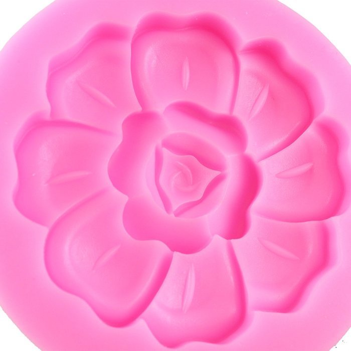 Mujiang Flower Polymer Sugar Chocolate Silicone Fondant Molds N6
