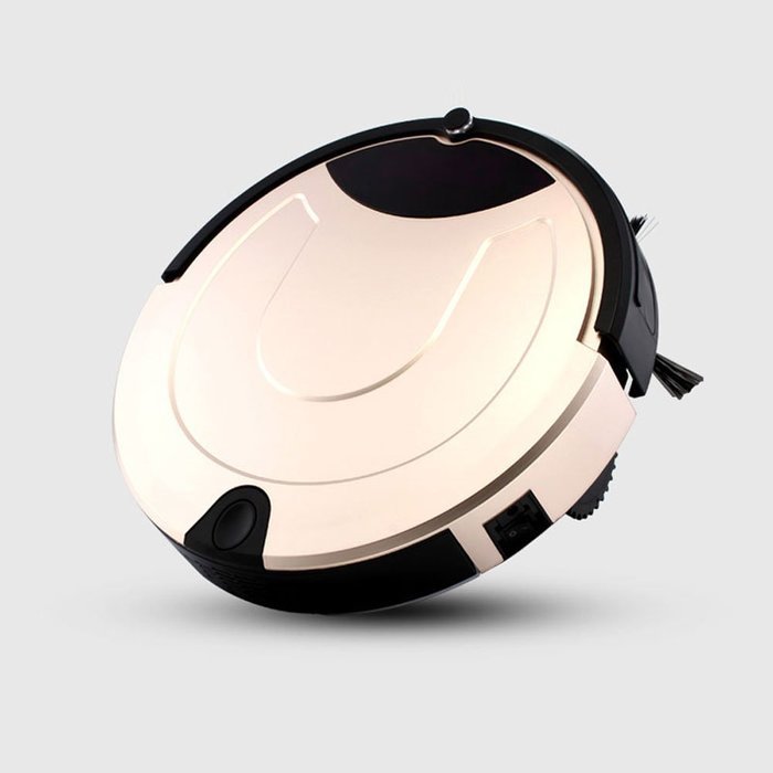 Automatic Cleaning Robot Mop Scrub Vacuum cleaner water cleaning Auto Charge Gold