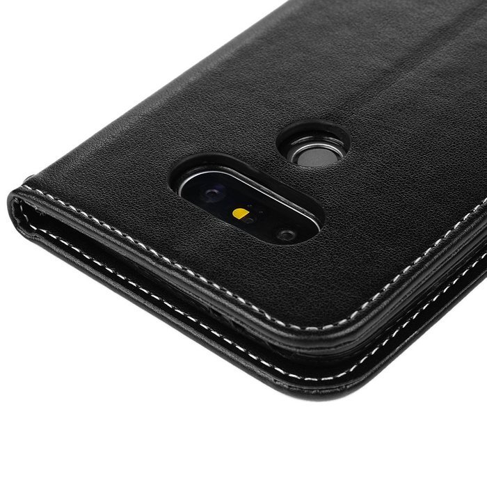 LG G5 Case,LG H868 Case - Wallet Folio Flip Magnetic Smart Closure Embossed Butterflies PU Leather Case with Stand... N28