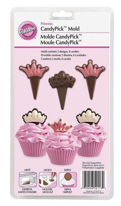 Wilton 2115-2113 Princess Picks Candy Mold N2