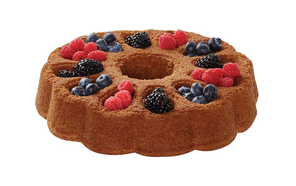 Baker's Advantage Fillables 2-Piece Non-Stick Round Cake Pan, 10-Inch N20