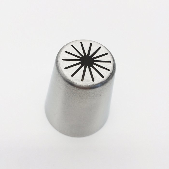 KOOTIPS 8pcs/ set Sphere Ball Tips Make Flowers Russian Icing Piping Nozzles Tips Pastry Cake Fondant Cupcake... N5