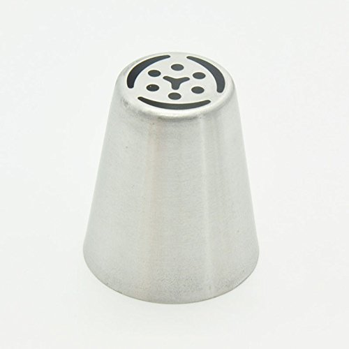 7 Pcs/set Stainless Steel Russian Piping Tips Tulip Nozzles Baking Tools For Cakes. N9