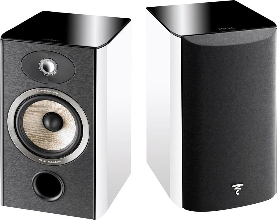 Aria 905 5" 2-Way Bookshelf Speaker White Pair