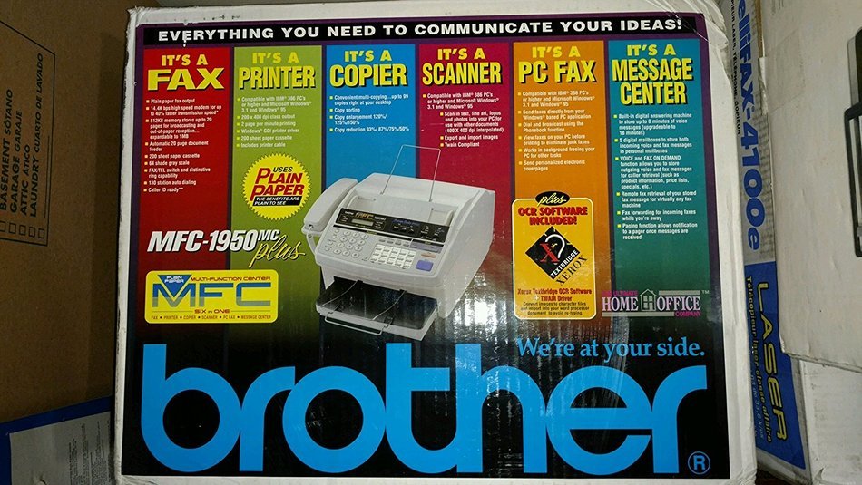 Brother MFC-1950MC Plus Printer Copier Scanner Fax Message Printer All-In-One Printer