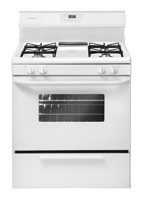 Frigidaire FFGF3011LB, 30 Inch Gas Range, Black