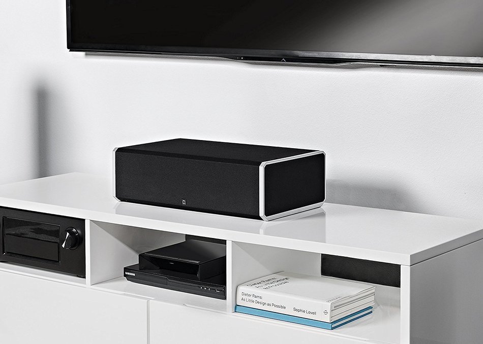 Definitive Technology CS9040 High-Performance Center Channel Speaker with Integrated 8&rdquo; Bass Radiator N4