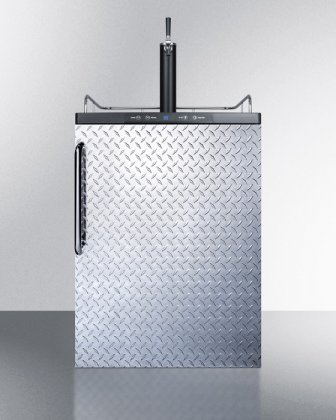 Summit SBC635MBIDPL 24" Built In Beer Dispenser with 5.6 cu. ft. Capacity Deep Chill Function Digital Thermostat...