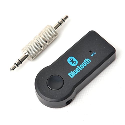 Wireless Bluetooth 3.5mm AUX Audio Stereo Music Home Car Receiver Adapter Mic N13