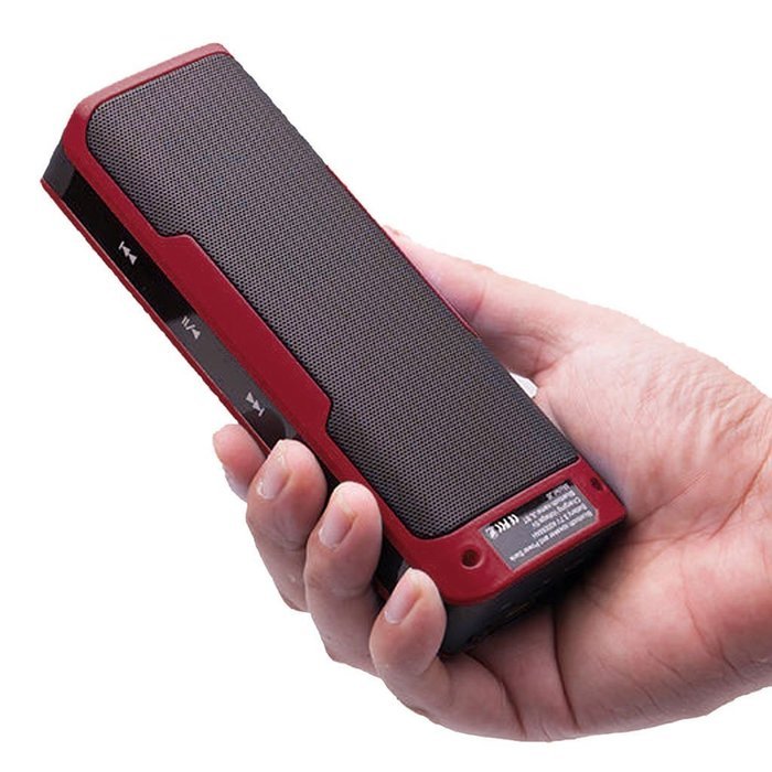4000mAh Power Bank Bluetooth Speaker, CNUALV Wireless Bluetooth Speaker with FM Radio, Micro SD Card and AUX for... N5