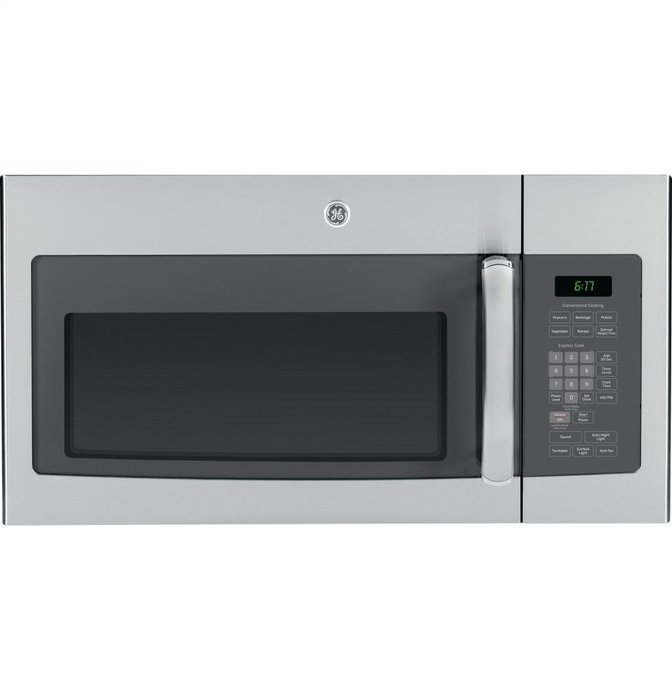 GE JVM6172SFSS 1.7 Cu. Ft. Stainless Steel Over-the-Range Microwave N6