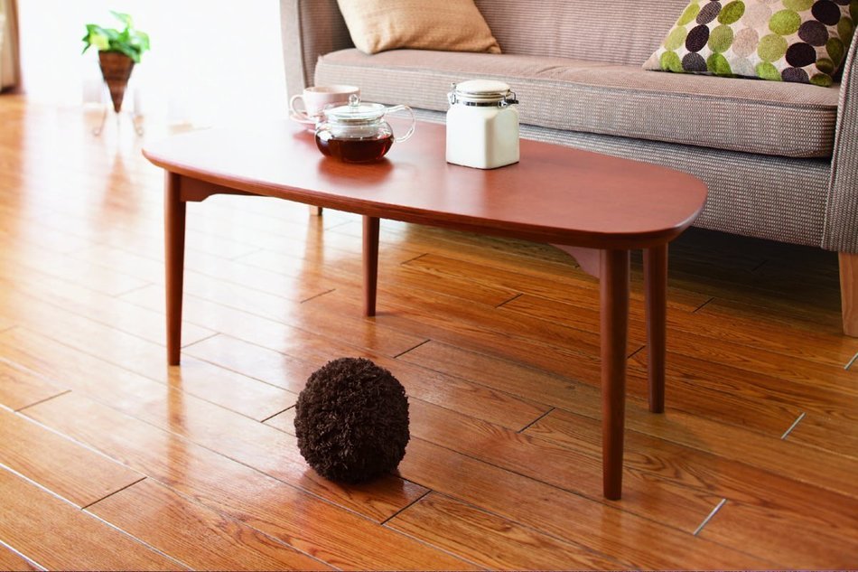 CCP Mini Robot Cleaner Microfiber Mop Ball MOCORO Bear Brown CZ-562-BB N3