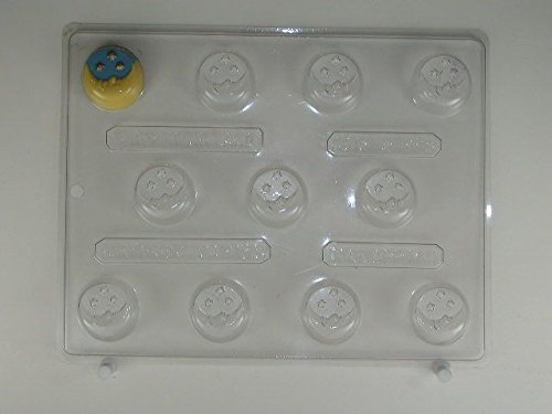 Small Moon w/ Stars mint AO137 All Occasion Chocolate Candy Mold