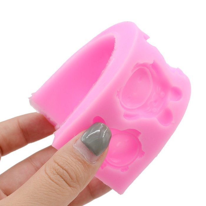 Lychee 3D Cute Totoro Silicone Mold Tray Ice Cube Cake Cupcake Candy Chocolate DIY N2