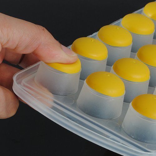 "Cylinder Silicone Cake Soap Jelly Cube Ice Tray Molds" shopping N2