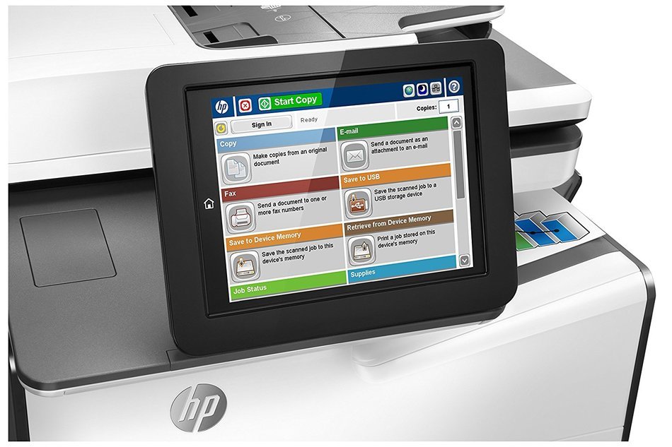 HP Inc. PAGEWIDEENT COLOR MFP 586F N4