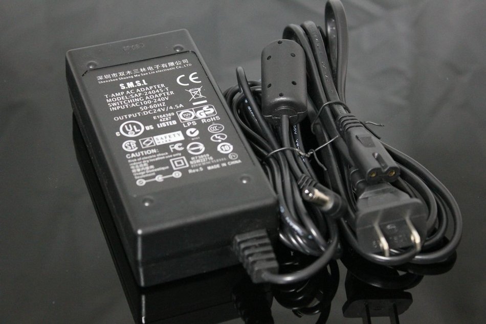 SMSL SA-50 2x50W D-AMP TDA7492 Hi-Fi Stereo Amplifier + Power Adapter - Gold N8
