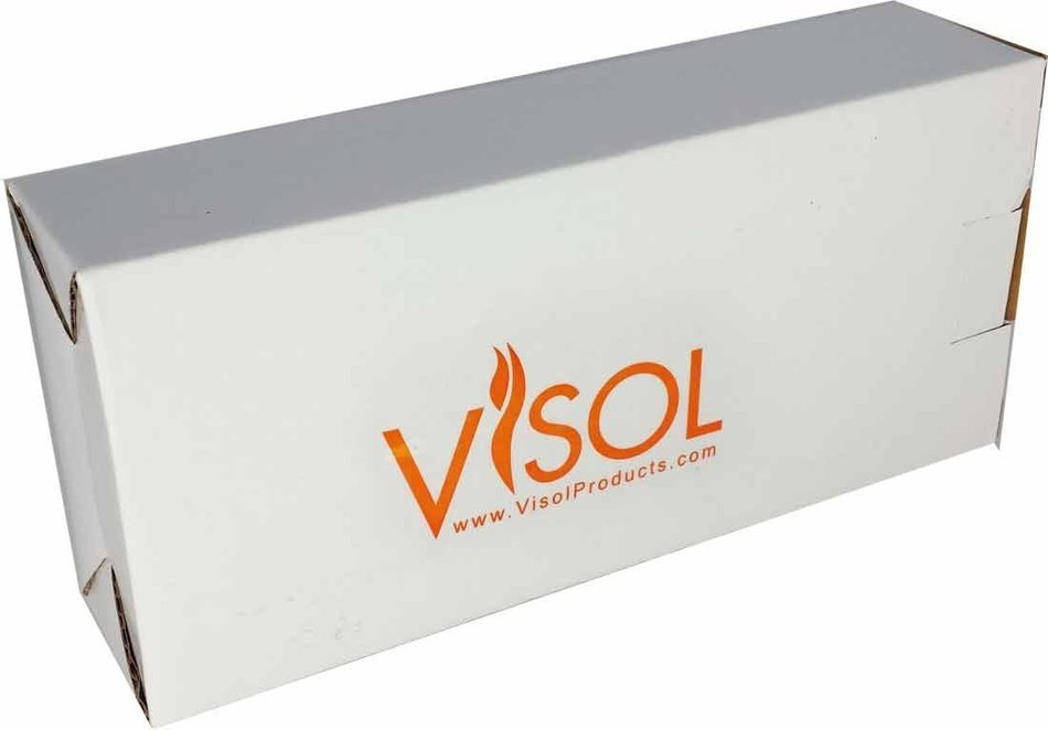 Visol VCASE706 Caldwell Brown Leather Cigar Case with Cigar Cutter N2