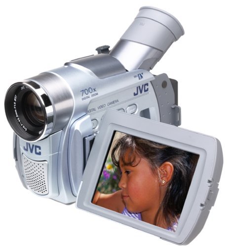 JVC GRD90 MiniDV Camcorder with 3.5" LCD, 16x Optical Zoom, 8MB, and MMC (Discontinued by Manufacturer) N5
