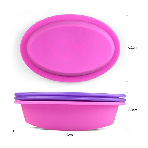 Skuleer&pound;&uml;TM)1 pcs High Quality 3d Decorative Soap Molds Silicone Soap Mold Mould Tray for Homemade Craft DIY N3