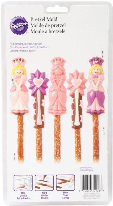 Wilton Cookie Candy Mold, Princess, 8 Cavities N7