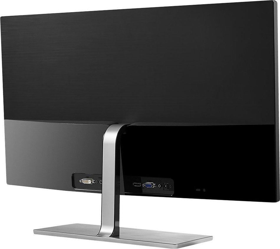 AOC - Featured 28" LED 4K UHD FreeSync Monitor - Black & silver N3