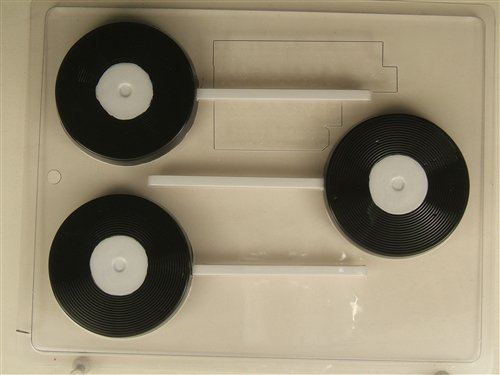 45 RPM Record Lollipop AO009 All Occasion Chocolate Candy Mold