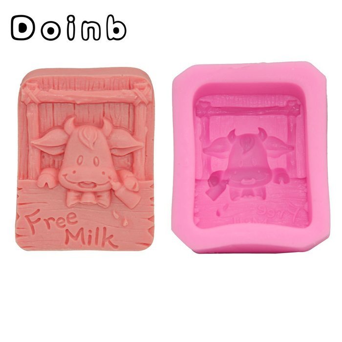 Doinb Sun+Moon (Mother+Baby) Soap Clay Candy Cake Pastry Fondant Chocolate Moulds FDA Silicone Molds Outer Size... N15