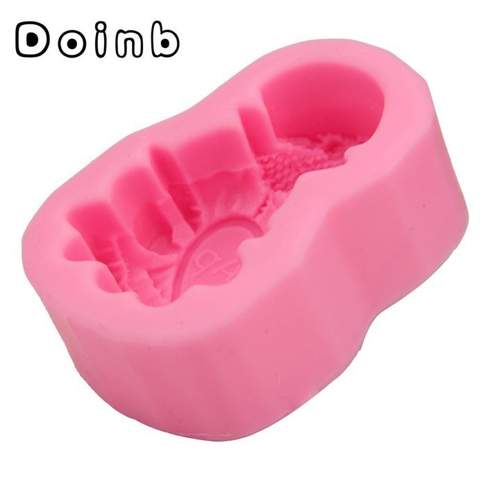 Doinb Sun+Moon (Mother+Baby) Soap Clay Candy Cake Pastry Fondant Chocolate Moulds FDA Silicone Molds Outer Size... N17