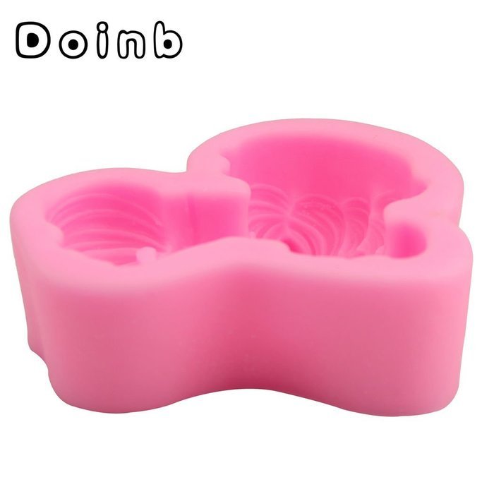 Doinb Sun+Moon (Mother+Baby) Soap Clay Candy Cake Pastry Fondant Chocolate Moulds FDA Silicone Molds Outer Size... N24