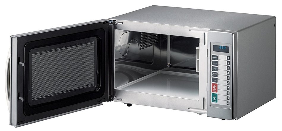 Daewoo Stainless Steel 1.0 Cu Ft Commercial Microwave Oven 1,000W | KOM-9P5CES N4