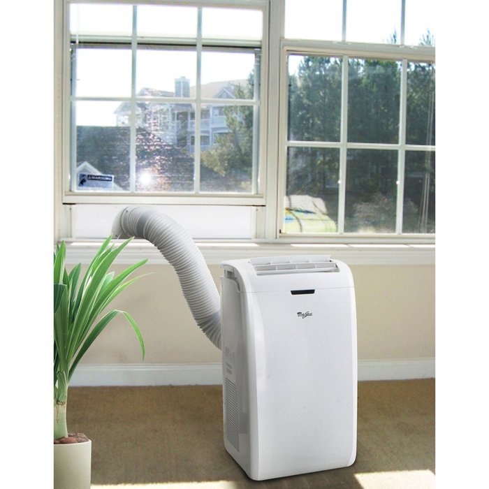 Whirlpool 12,000 BTU Portable Air Conditioner with Remote Control, ACP122GPW1 N3