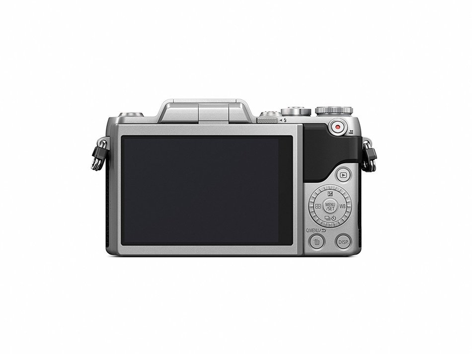 Panasonic DMC-GF7WK Compact System Camera (DSLM) with 12-32mm + 35-100mm Kit - International Version (No Warranty) N6