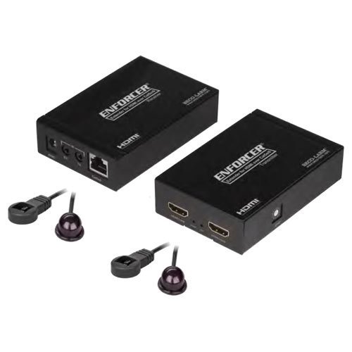 MVE-AH030Q Seco-Larm HDMI Extender Over Single Cat5e/6 Up To 196 Feet 1080p Power Supply Included