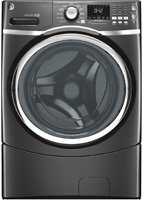 GE GFWS1705HDG 4.3 Cu. Ft. Gray Stackable With Steam Cycle Front Load Washer - Energy Star