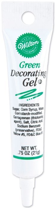 Wilton Black Gel Tube, 0.75 Oz.