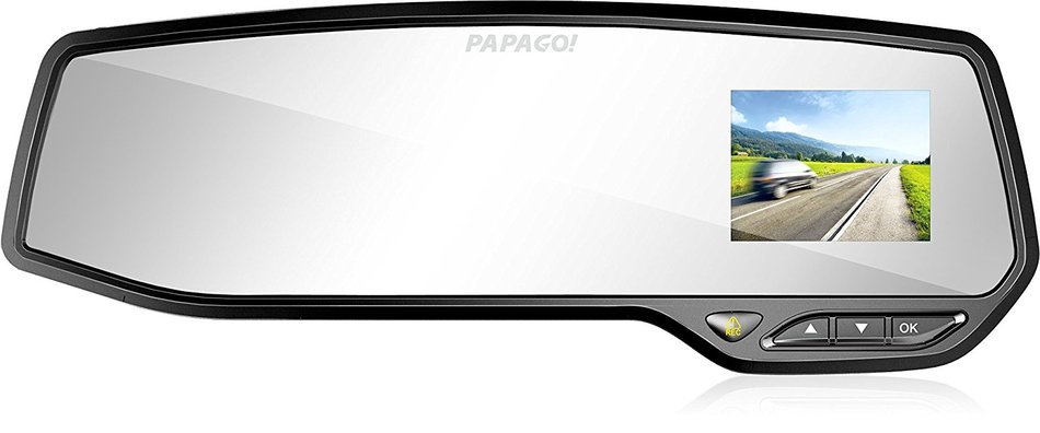 PAPAGO Car Dash Camera GoSafe 268 Full HD Dash Cam 1080P Car DVR with GPS Option, SONY EXMOR SENSOR Full Mirror... N3