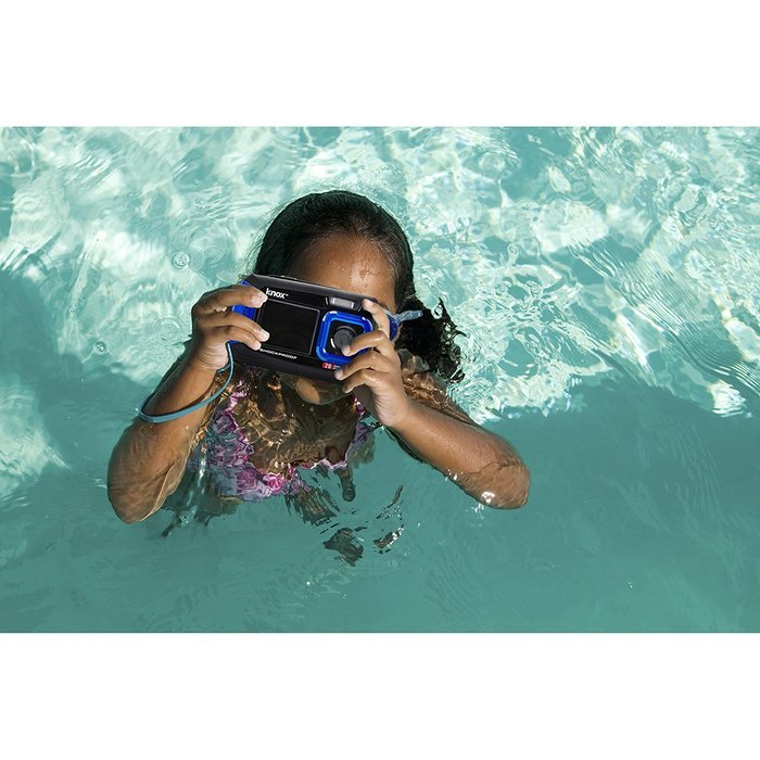 Knox Dual LCD Display 20MP Waterproof & Shockproof Digital Camera (Purple) N10