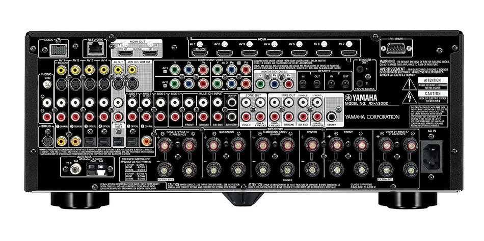Yamaha RX-A3000 7.1-Channel Audio/Video Receiver (OLD VERSION) (Discontinued by Manufacturer) N3