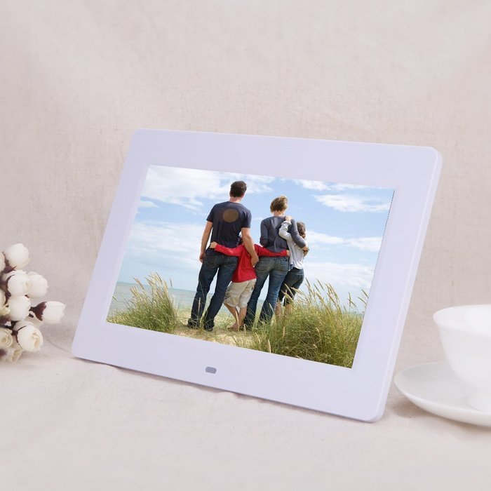 Andoer 10'' HD TFT-LCD 1024 * 600 Digital Photo Frame Alarm Clock MP3 MP4 Movie Player with... N18