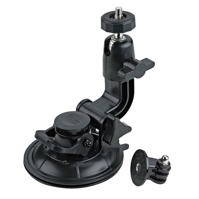 DLP Technical Heavy Duty 360 degrees Suction Cup Mount + Tripod Mount Adapter for GoPro 4 3+ 3 2 1 and Other Digital... N3