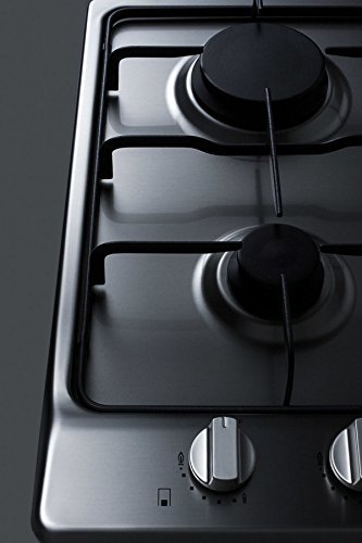 Summit Appliance 11.5'' Gas Cooktop with 2 Burners N3