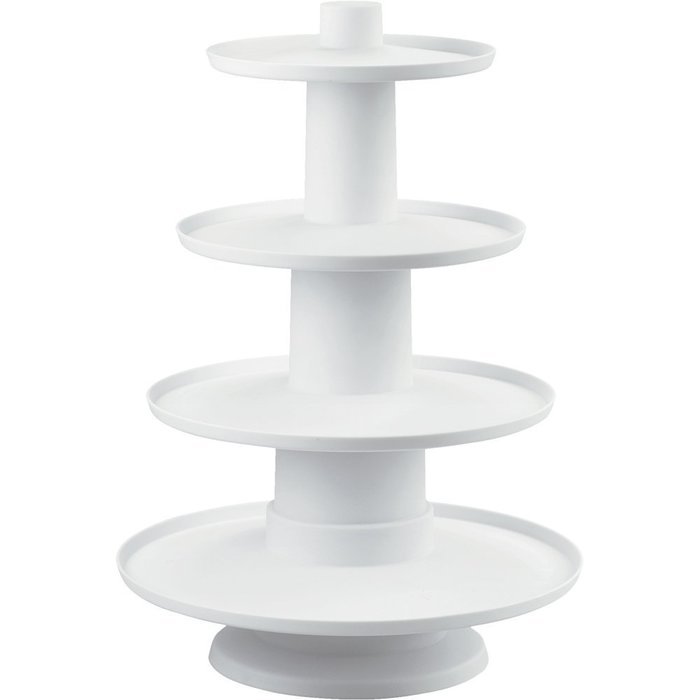 Wilton 4-Tier Stacked Cupcake and Dessert Tower N3